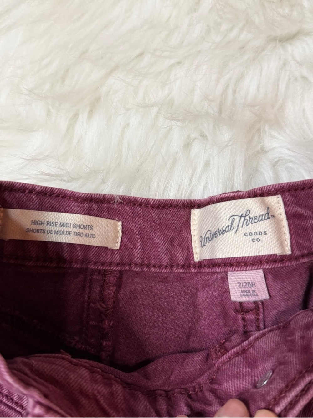 Universal Thread High Rise Midi Shorts - Picture 5 of 6